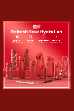 Ion8 Leak Proof Slim 500ml | Leak-Proof Water Bottle | Surfwax