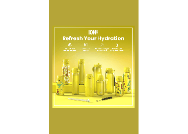 Ion8 Leak Proof Slim 500ml | Leak-Proof Water Bottle | Surfwax