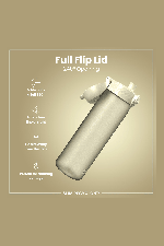 Ion8 Leak Proof Slim 500ml | Leak-Proof Water Bottle | Surfwax