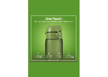 Ion8 Leak Proof Slim 500ml | Leak-Proof Water Bottle | Surfwax
