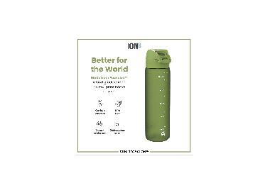 Ion8 Leak Proof Slim 500ml | Leak-Proof Water Bottle | Surfwax