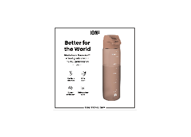 Ion8 Leak Proof Slim 500ml | Leak-Proof Water Bottle | Surfwax