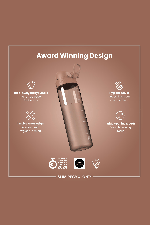 Ion8 Leak Proof Slim 500ml | Leak-Proof Water Bottle | Surfwax