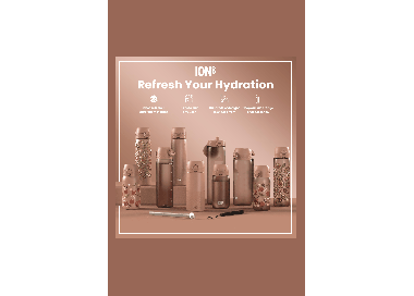 Ion8 Leak Proof Slim 500ml | Leak-Proof Water Bottle | Surfwax