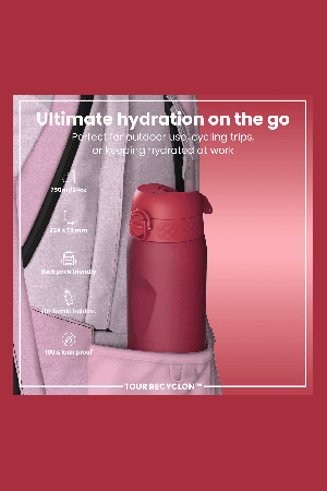 Ion8 Water Bottle 750ml | Leak-Proof Sports Bottle | Surfwax