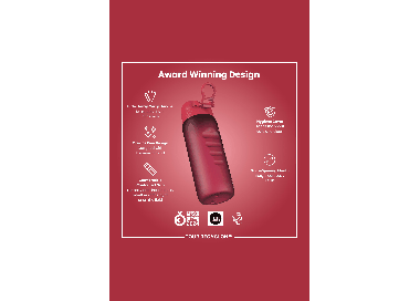 Ion8 Water Bottle 750ml | Leak-Proof Sports Bottle | Surfwax