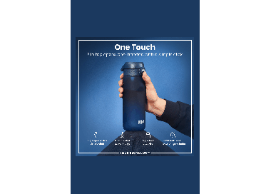 Ion8 Water Bottle 750ml | Leak-Proof Sports Bottle | Surfwax