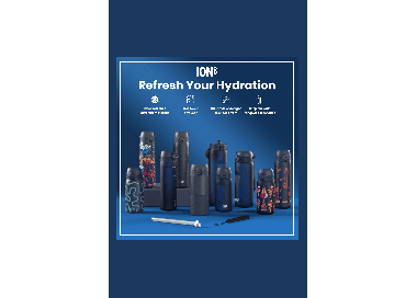 Ion8 Water Bottle 750ml | Leak-Proof Sports Bottle | Surfwax