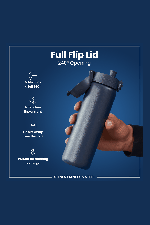 Ion8 Leak Proof Slim Water Bottle Bpa Free, 600ml  | Surfwax
