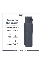 Ion8 Leak Proof Slim Water Bottle Bpa Free, 600ml  | Surfwax