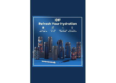 Ion8 Leak Proof Slim Water Bottle Bpa Free, 600ml  | Surfwax