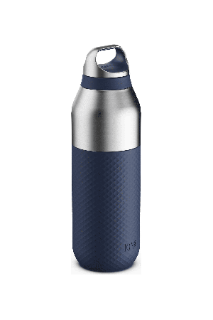Ion8 Roam Insulated Steel Bottle 835ml | Stainless Steel Flask | Thermal Water Bottle | Travel Bottle | Midnight Blue | Surfwax
