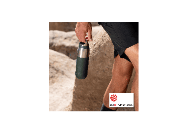 Ion8 Roam Insulated Steel Bottle 835ml | Stainless Steel Flask | Thermal Water Bottle | Travel Bottle | Forest Green | Surfwax
