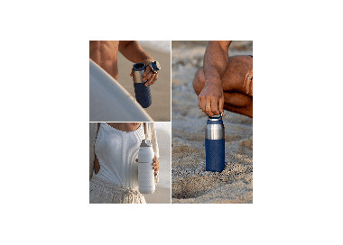 Ion8 Roam Insulated Steel Bottle 835ml | Stainless Steel Flask | Thermal Water Bottle | Travel Bottle | Forest Green | Surfwax