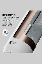 Ion8 Roam Insulated Steel Bottle 835ml | Thermal Water Bottle | Travel Bottle | Starlight White | Surfwax