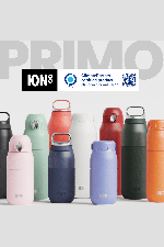 Ion8 Roam Insulated Steel Bottle 835ml | Thermal Water Bottle | Travel Bottle | Starlight White | Surfwax