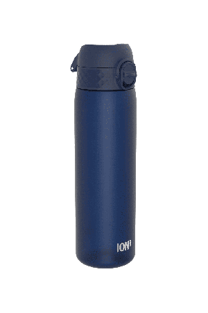 Ion8 Leak Proof Slim Water Bottle 500ml | Leak Proof Bottle | BPA Free Bottle | School And Sports Bottle | Navy | Surfwax