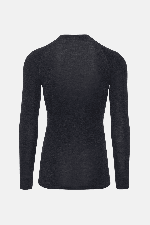 Thermowave Merino Warm Active Men's Thermal LS Shirt | Black Melange | Surfwax