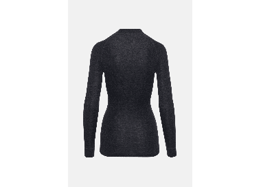 Thermowave Merino Warm Active Women's Thermal LS Shirt | Black Melange | Surfwax