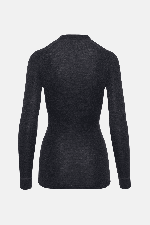 Thermowave Merino Warm Active Women's Thermal LS Shirt | Black Melange | Surfwax