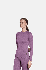Thermowave Merino Warm Active Women's Thermal LS Shirt | Ruby | Surfwax