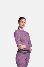 Thermowave Merino Warm Active Women's Thermal LS Shirt | Ruby | Surfwax