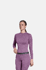 Thermowave Merino Warm Active Women's Thermal LS Shirt | Ruby | Surfwax