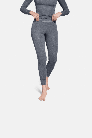 Thermowave Merino Warm Active Women's Thermal Pants | Black Melange | Surfwax