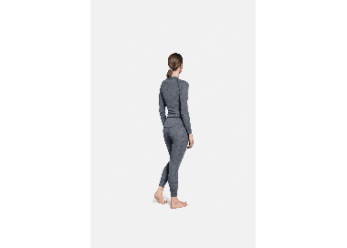 Thermowave Merino Warm Active Women's Thermal Pants | Black Melange | Surfwax