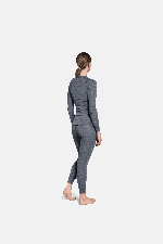 Thermowave Merino Warm Active Women's Thermal Pants | Black Melange | Surfwax