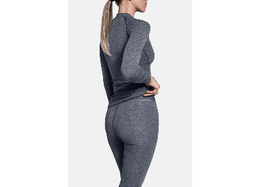 Thermowave Merino Warm Active Women's Thermal Pants | Black Melange | Surfwax