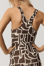 RipCurl Search Series Short Jane Women's Swimsuit | Brown | Surfwax