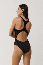 RipCurl Search Series Carbon Smart Women's One Piece Swimsuit | Black | Surfwax