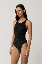 RipCurl Search Series Carbon Smart Women's One Piece Swimsuit | Black | Surfwax