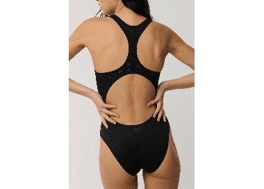 RipCurl Search Series Carbon Smart Women's One Piece Swimsuit | Black | Surfwax