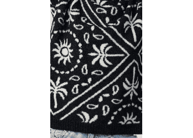 RipCurl Bossa Nova Bandana Women's Knit Crew | Black | Surfwax