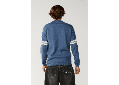 RipCurl Archive Twu Stripe Men's Crew Knit | Bluefin | Surfwax