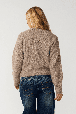 RipCurl Venture Women's Zip Thru Cardigan | Mocha | Surfwax