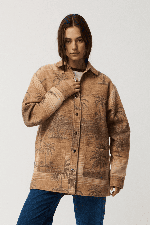 RipCurl Retro Swell Jacquard Women's Shacket | Multi | Surfwax