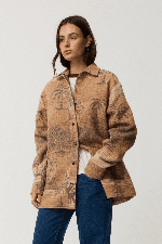 RipCurl Retro Swell Jacquard Women's Shacket | Multi | Surfwax