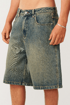 RipCurl Archive Dirty Denim Walkie 23 Men's Walkshorts | Dirty Mid Blue | Surfwax