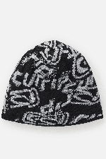 RipCurl Archive Revo Skull Men's Beanie | Black/Grey | Surfwax