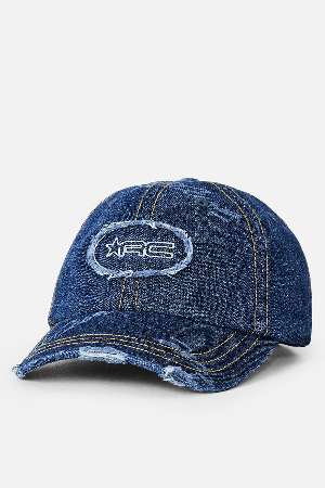 RipCurl Archive Script Patch Women's Cap | Denim Blue | Surfwax