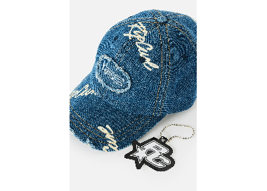 RipCurl Archive Script Patch Women's Cap | Denim Blue | Surfwax