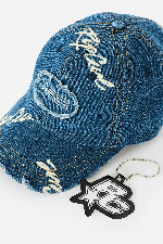 RipCurl Archive Script Patch Women's Cap | Denim Blue | Surfwax