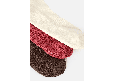 RipCurl Icons Of Surf Women's Socks 3 Pack | Maroon | Surfwax