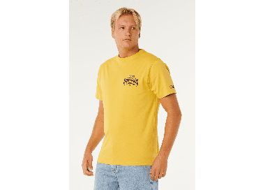 RipCurl Meo Peniche Pro 26 Men's Tee | Ochre | Surfwax