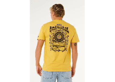 RipCurl Meo Peniche Pro 26 Men's Tee | Ochre | Surfwax