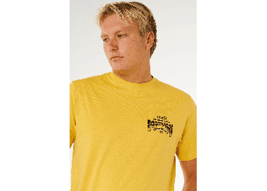 RipCurl Meo Peniche Pro 26 Men's Tee | Ochre | Surfwax