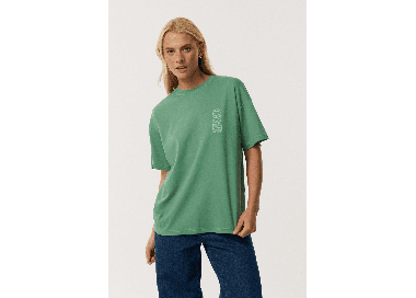 RipCurl Search Series Vaporcool Moteriški Marškinėliai | Dusty Green | Surfwax